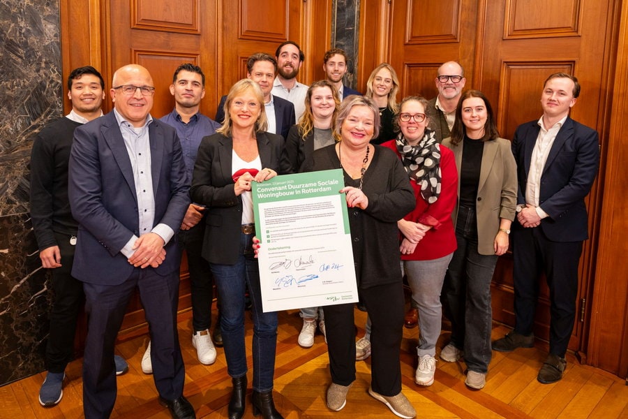 Rotterdam zet in op betaalbare, duurzame woningen voor iedereen