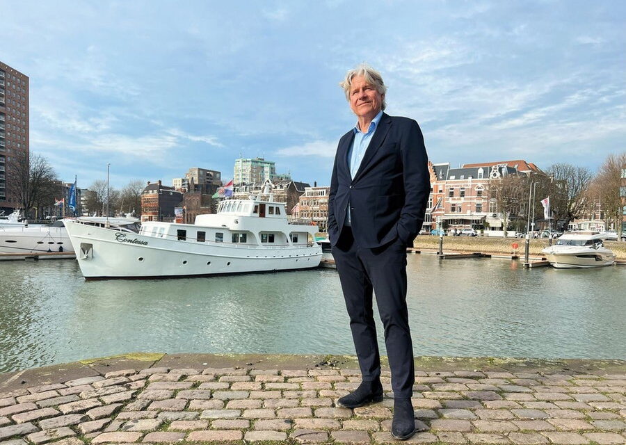 De Rotterdamse ondernemer André Eleveld is zich bewust van de harde realiteit: “Je merkt het pas als het bijna te laat is”