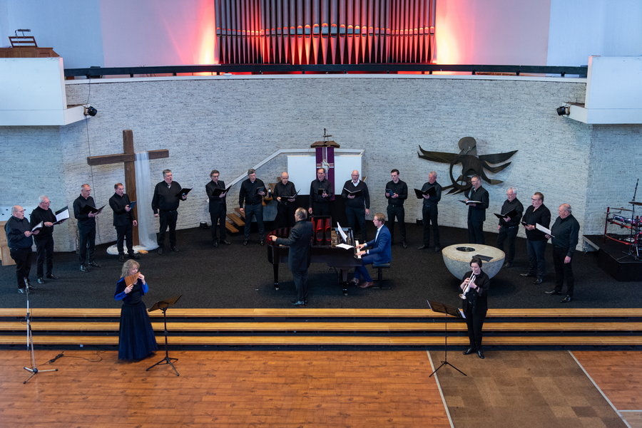 Passie en paasconcert Men Of Hope en Concertino in Breepleinkerk