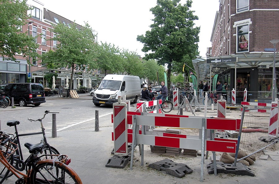“De Lusthofstraat ligt dicht”