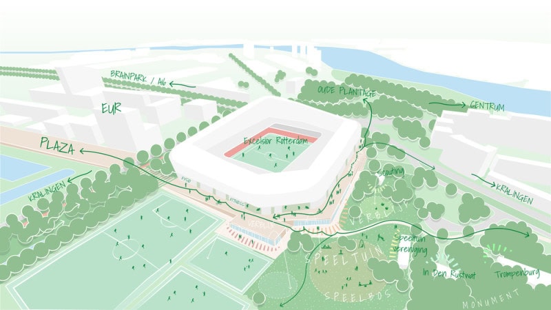 Meepraten over vernieuwd Excelsior-stadion