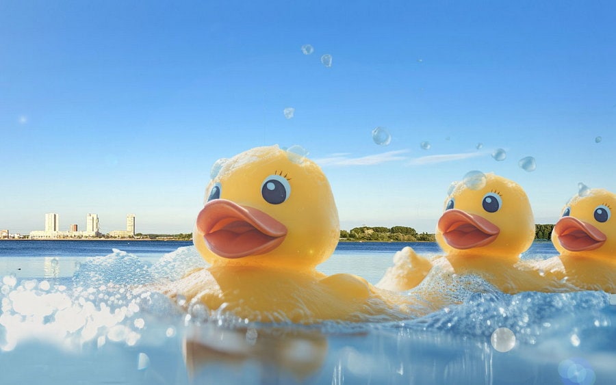 Rotterdam verwelkomt eerste editie van de ‘Duck Rally’