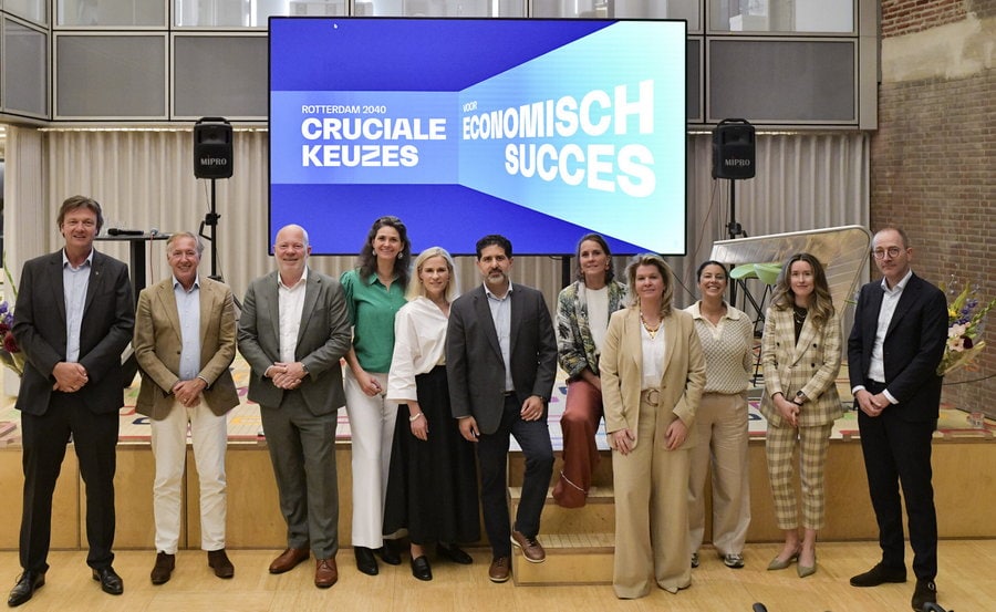 Denktank Rotterdamse Economie 2040 presenteert advies: zo blijft Rotterdam economisch koploper