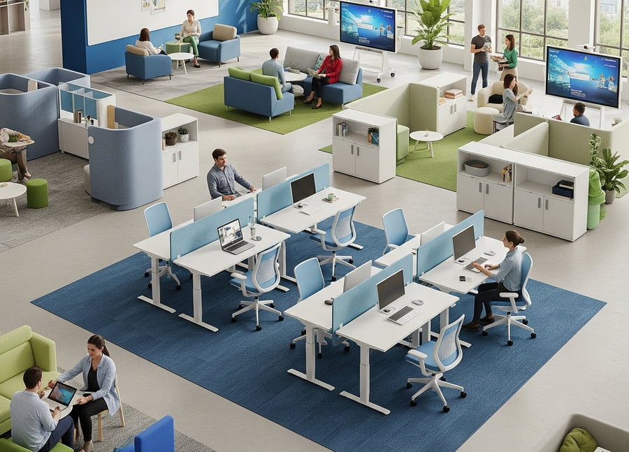 Jouw werkplek transformatie met premium kantoorinrichting