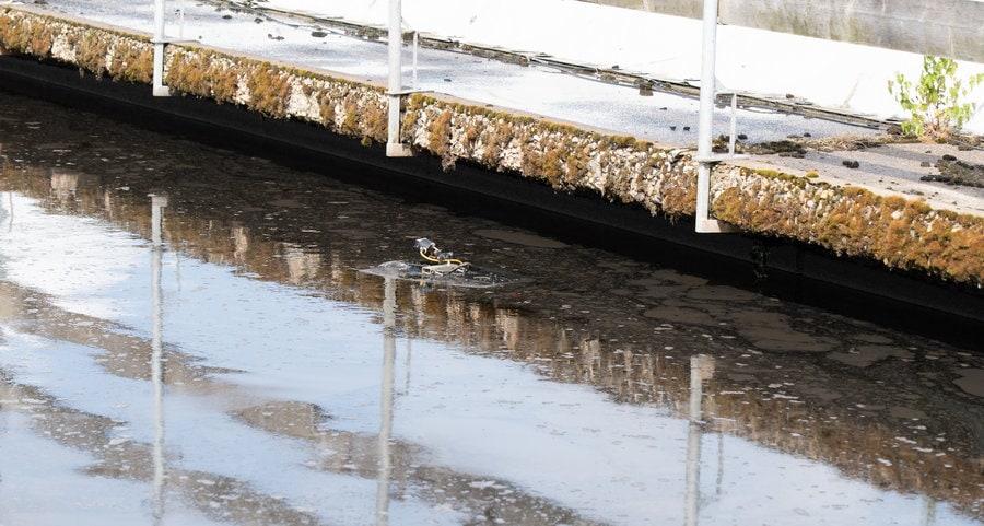 Testen met controles door onderwaterdrones