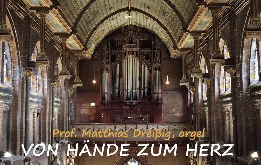 Von Hände zum Herz