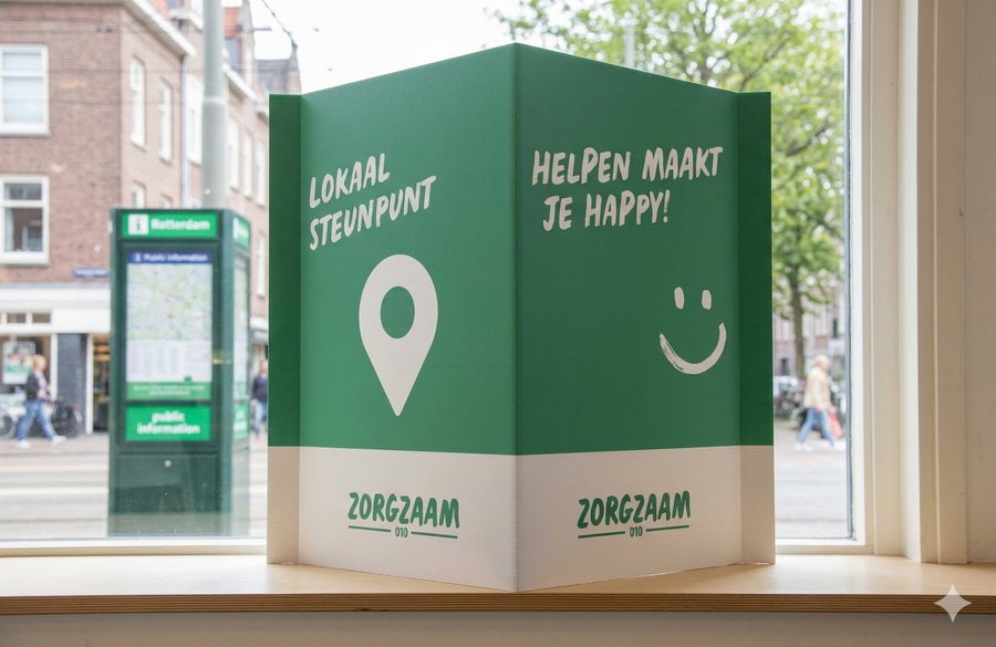 Stoepkrijthartjes op Stationsplein