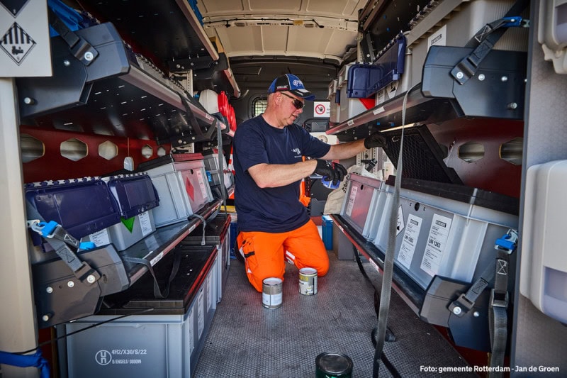 Milieuparkje in Crooswijk