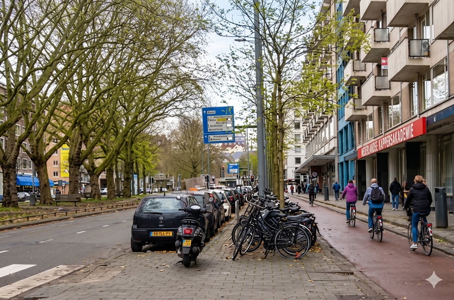 Man zwaargewond na aanrijding op de Mariniersweg
