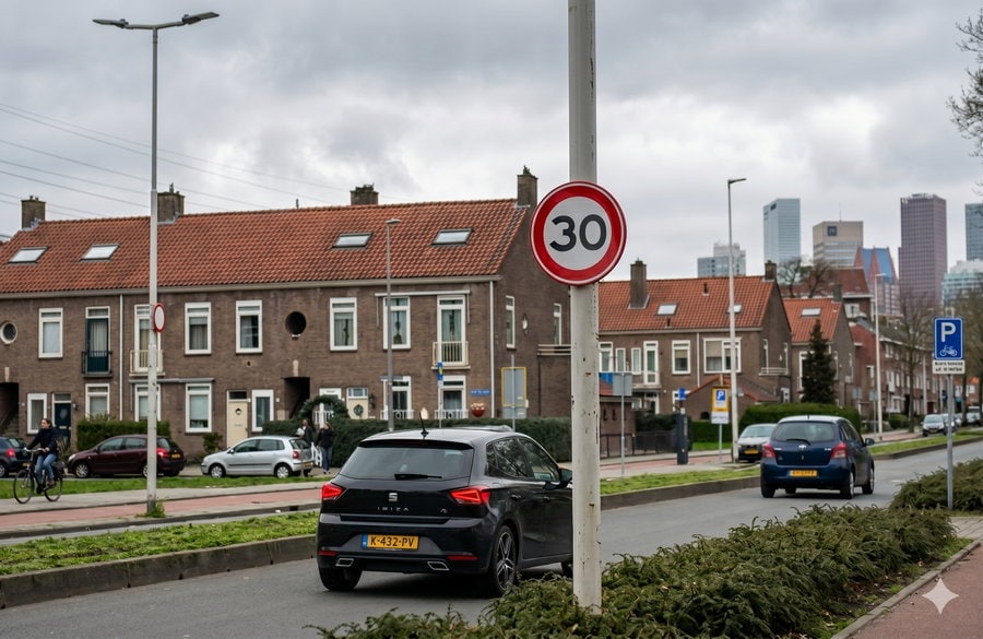 Meer straten 30 kilometer per uur