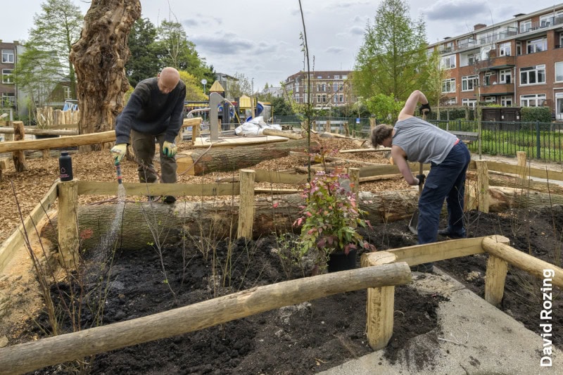 Speeltuin Oudedijk wordt groener